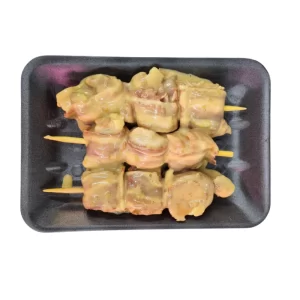 Chicken Bacon Wrap Sosatie Honey Mustard Sauce